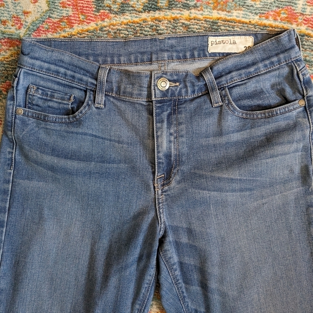 Pistola Mid Rise Skinny Ankle Style #P8409 Size 29 - Picture 2 of 10